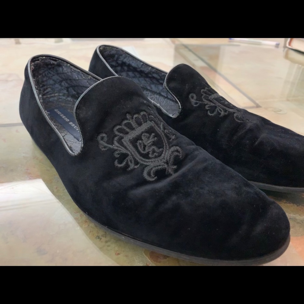 Giorgio Brutini Loafers suede shoes size 11 Men’s